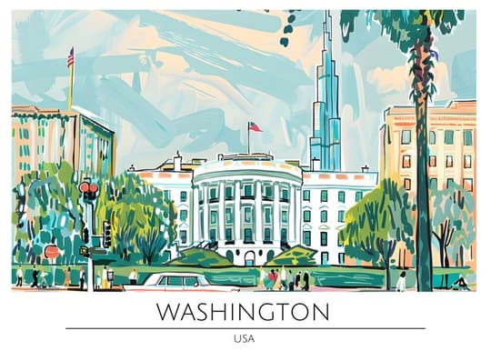Washington, DC Skyline