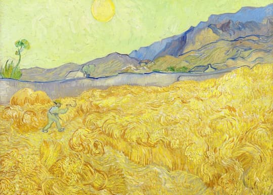 Wheatfield with Reaper