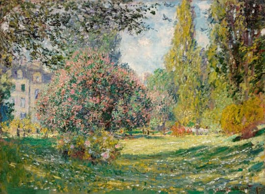 Garden at Giverny in Spring