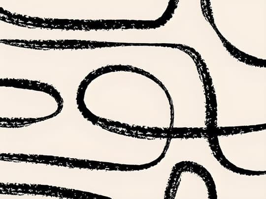 Organic Lines Abstract