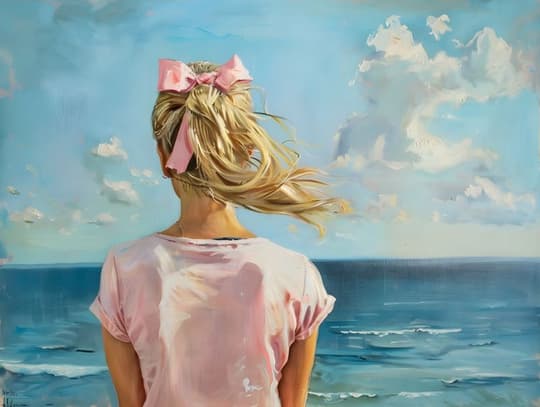 Girl by the Sea