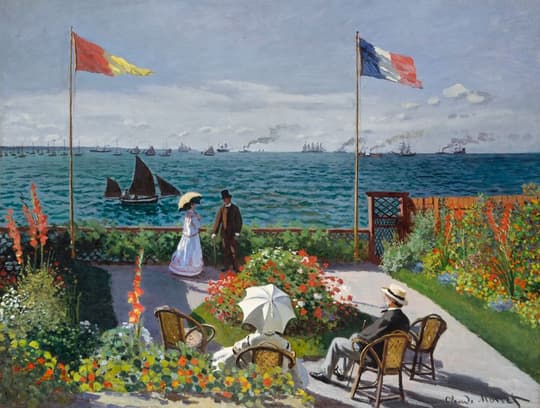 Terrace at Sainte-Adresse