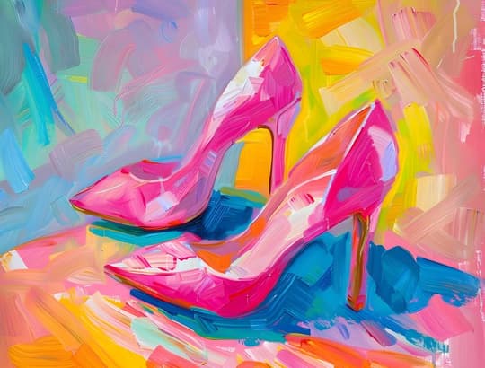 Neon Heels