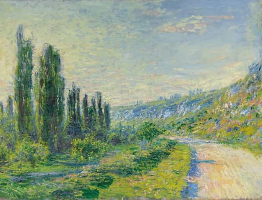 Poplar Trees by the River