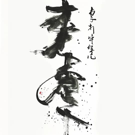 Fish Dance in Ink