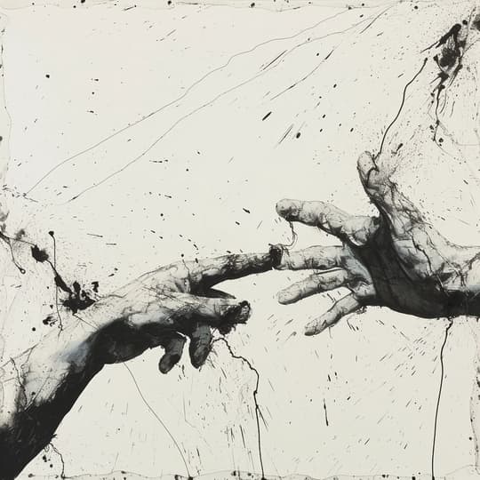 Reaching Hands