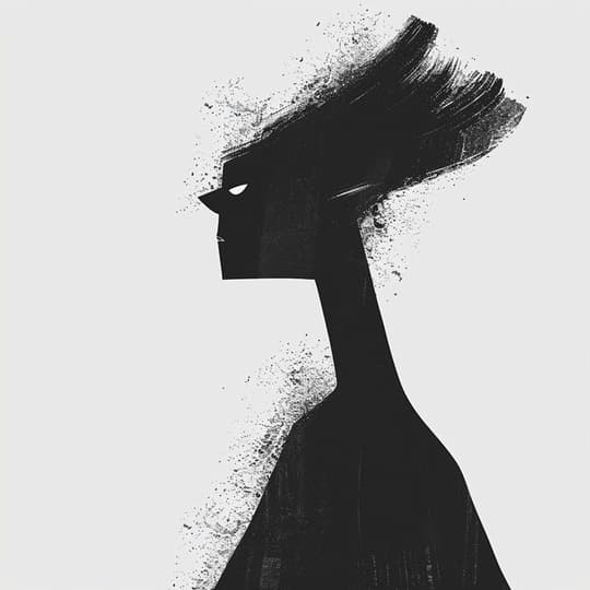 Silhouette Brushstroke