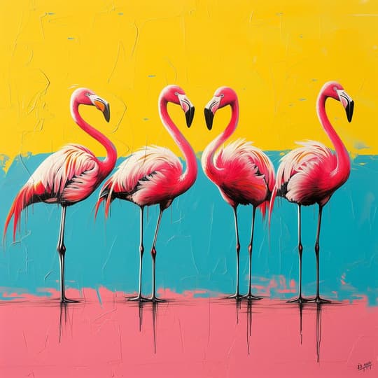 Flamingo Love