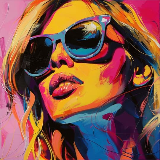 Neon Sunglasses
