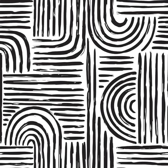 Geometric Line Composition