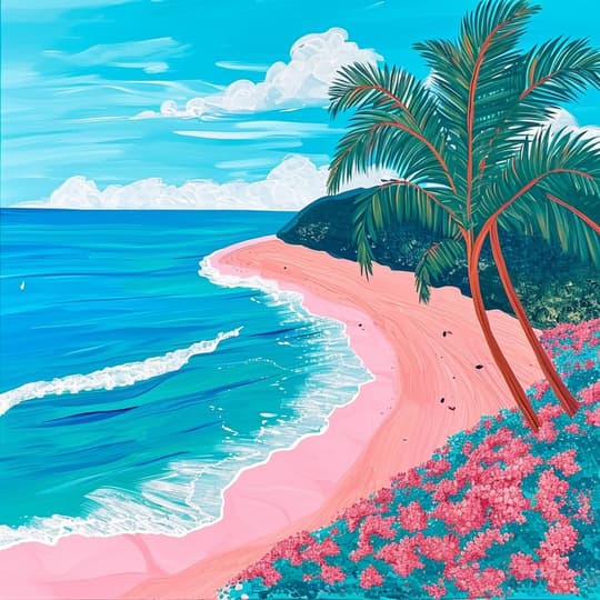 Tropical Paradise Beach
