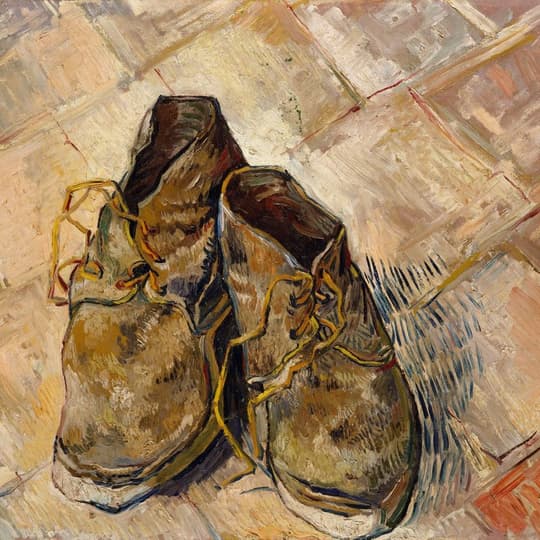 A Pair of Worn Boots
