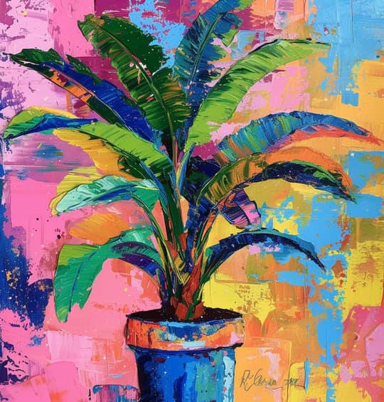 Vibrant Potted Plant