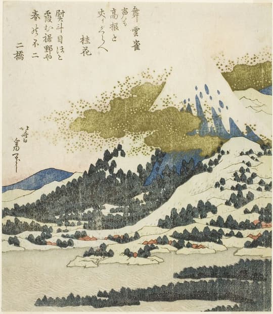 Snow-Capped Mountain Landscape