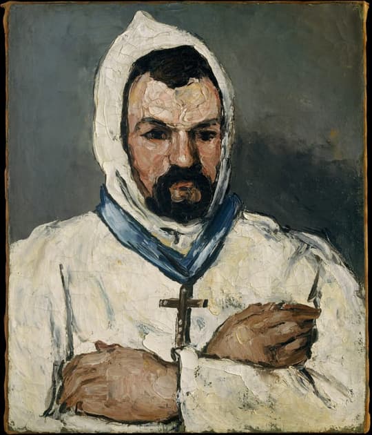 Antoine Dominique Sauveur Aubert (born 1817), the Artist's Uncle, as a Monk, by Paul Cézanne, 1866