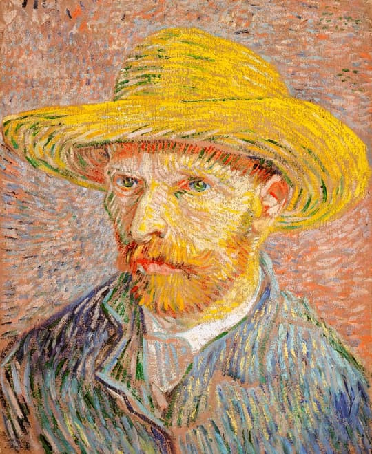 Self-Portrait with Grey Hat
