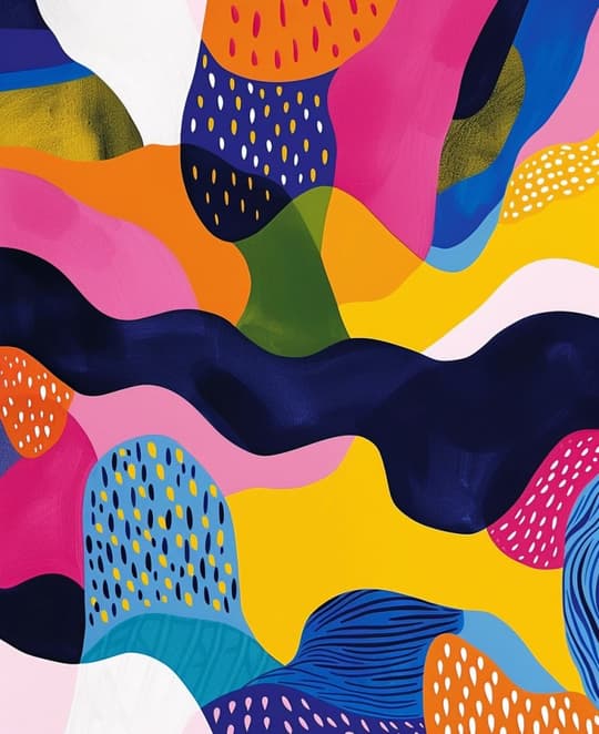 Colorful Abstract Waves
