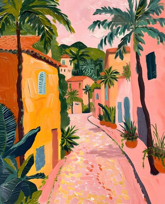 Tropical Paradise Courtyard