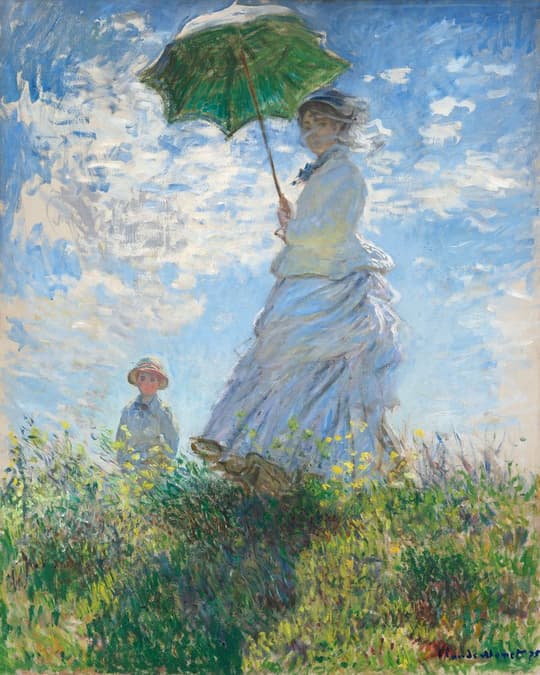 Woman with a Parasol