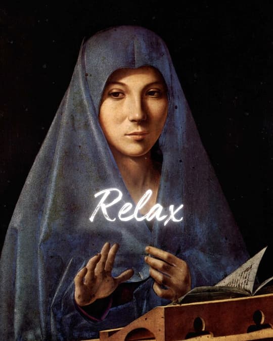 Relax - Portrait with Veil