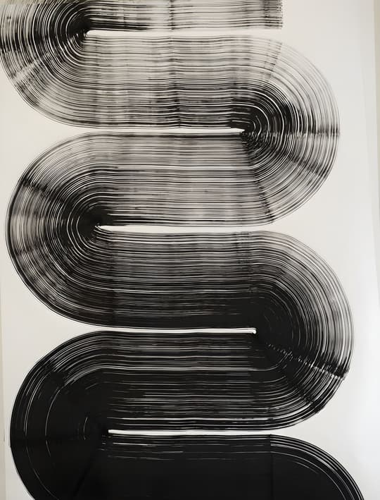 Flowing Lines in Motion