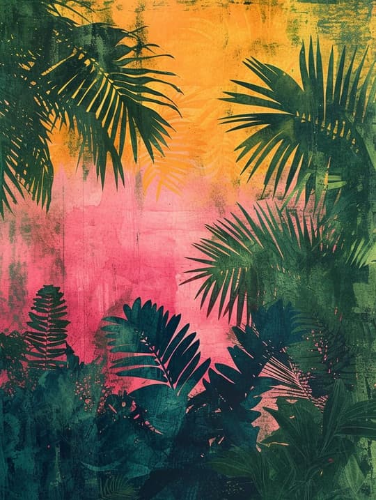 Tropical Sunset Paradise