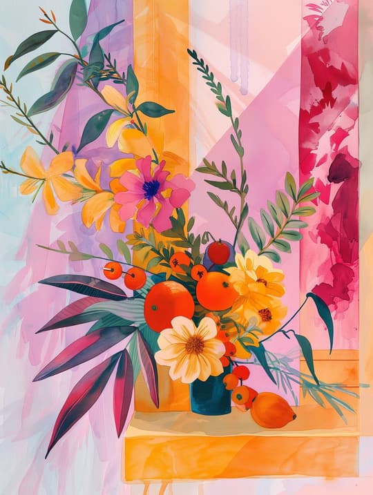 Vibrant Bloom Arrangement
