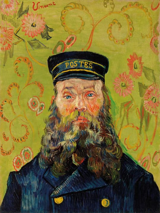 Postman with Flowers