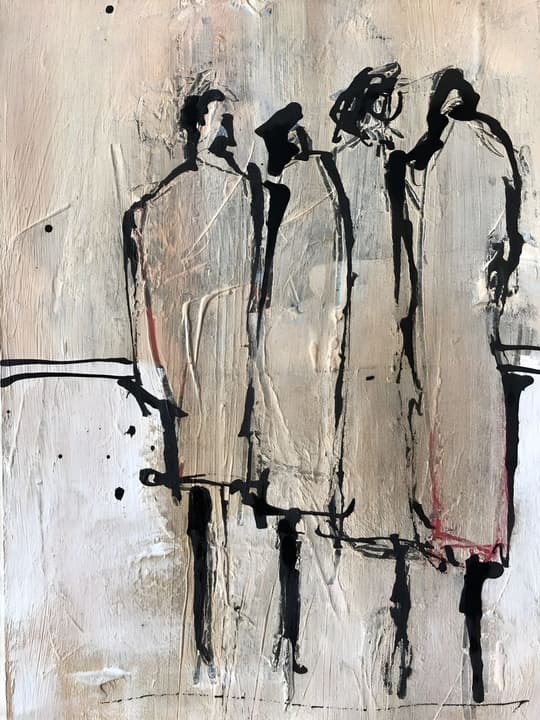 Abstract Figures in Motion