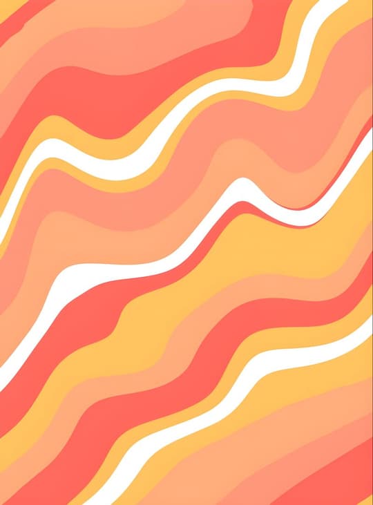 Flowing Waves Abstract