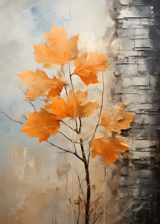 Autumn Branch & Birch