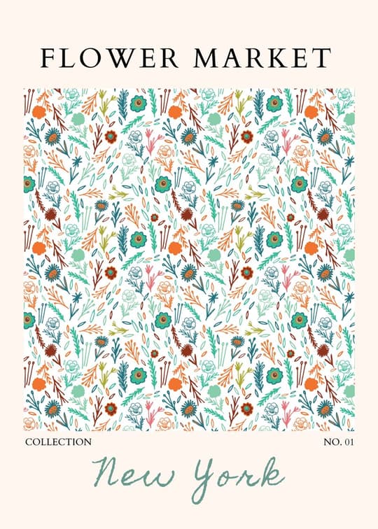 Flower Market Collection No. 01