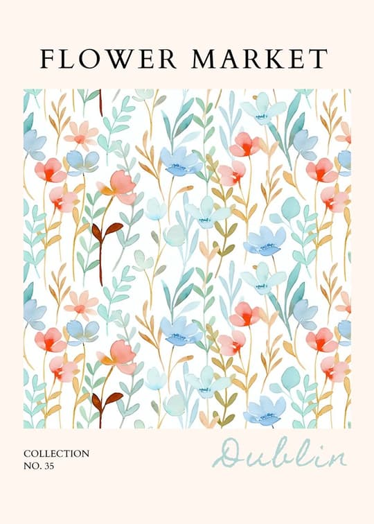 Flower Market Collection No. 35