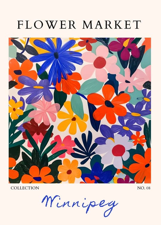 Flower Market No. 08