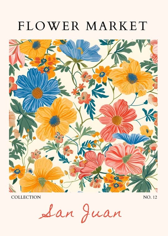 Flower Market Collection No. 12