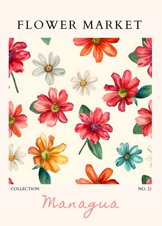Flower Market - Managua No. 22