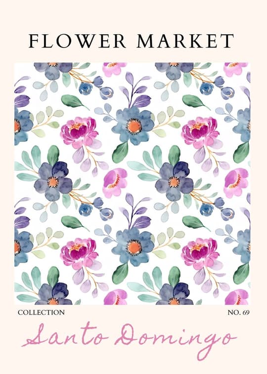 Flower Market Collection No. 69