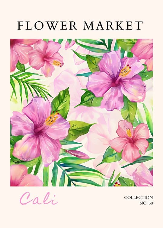 Flower Market: Cali