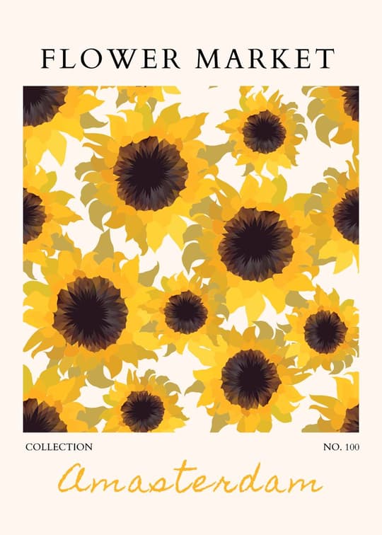 Flower Market Sunflowers