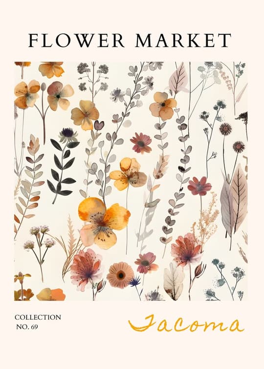 Flower Market Collection No. 69