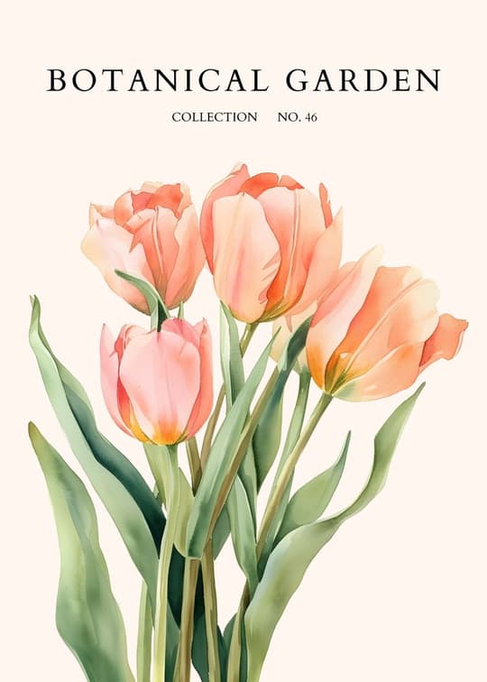 Botanical Garden Tulips No. 46