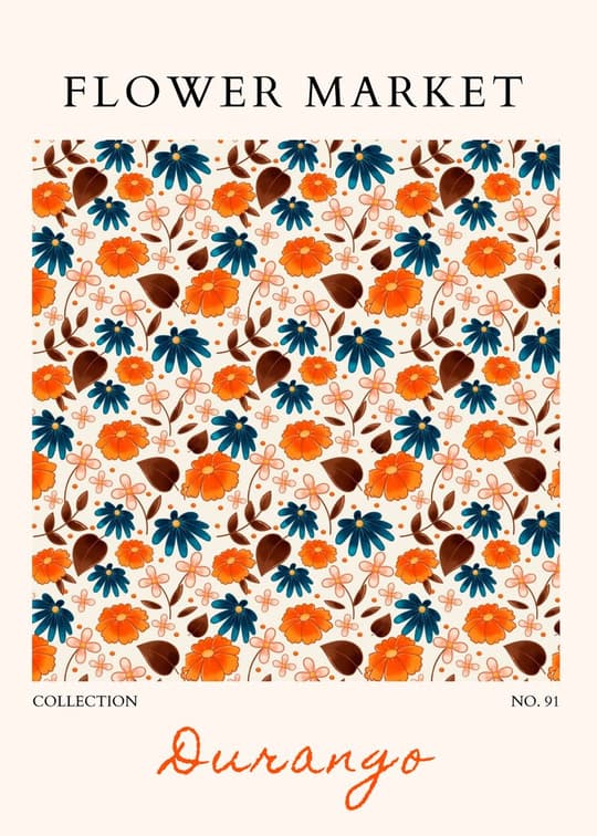 Flower Market Collection No. 91