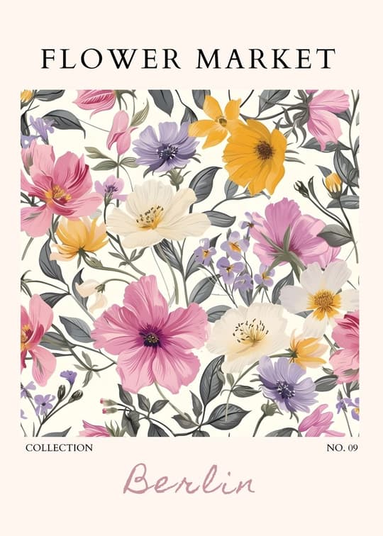Flower Market Collection No. 09