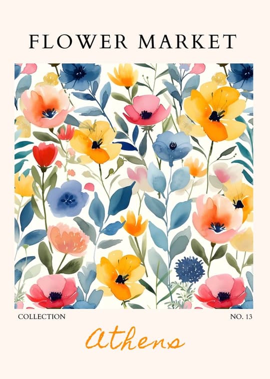 Flower Market Collection No. 13