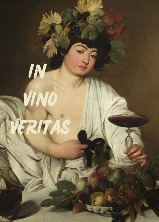 Young Bacchus with Wine