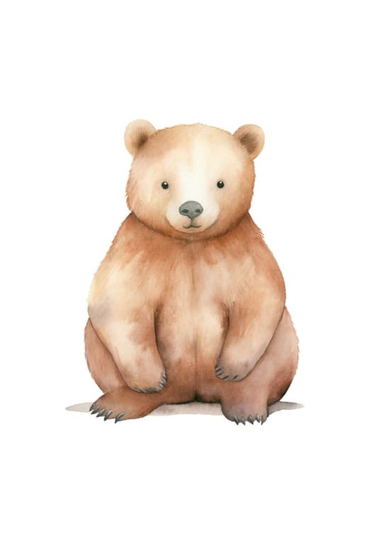 Gentle Bear Cub