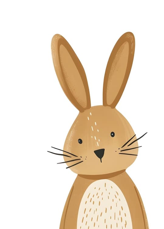 Cute Bunny Portrait