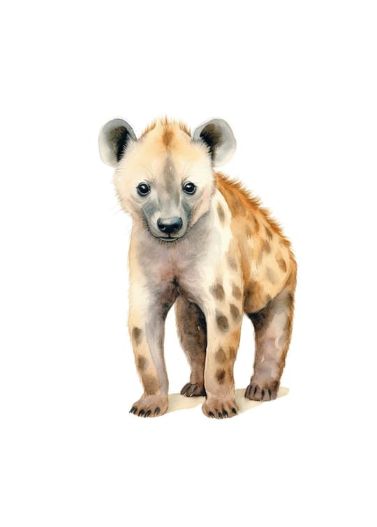 Young Hyena