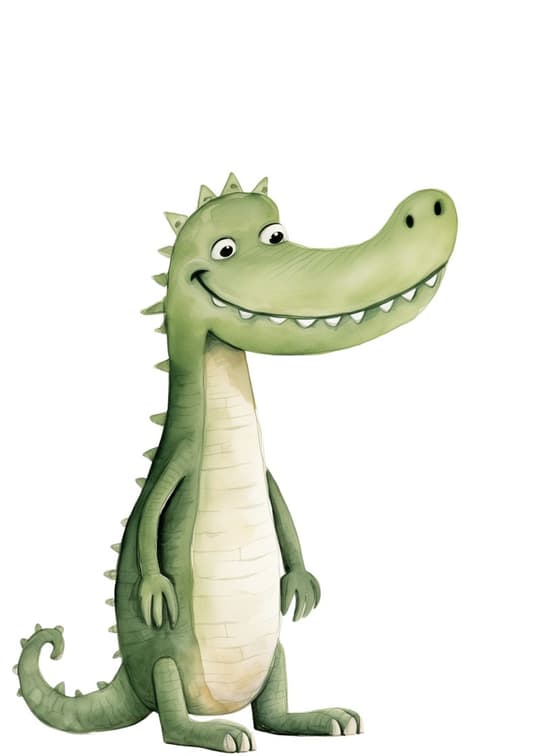 Happy Crocodile
