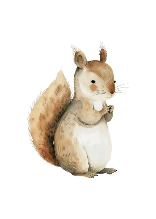 Cheerful Squirrel